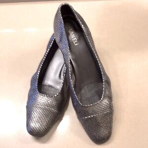 Van Eli Faux Lizard Flats. 11 1/2N